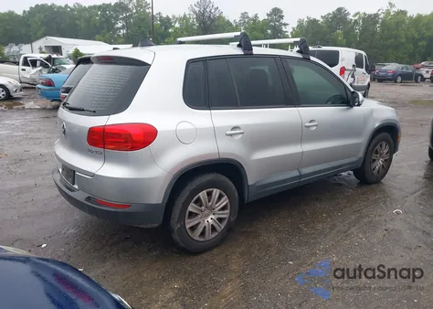 2014 Volkswagen Tiguan S z USA, uszkodzony, nr VIN WVGCV3AX7EW529179